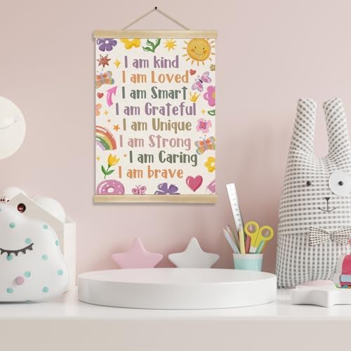 You found a duck I Am Kind Inspirational Wall Art, Positive Affirmations - Image 2