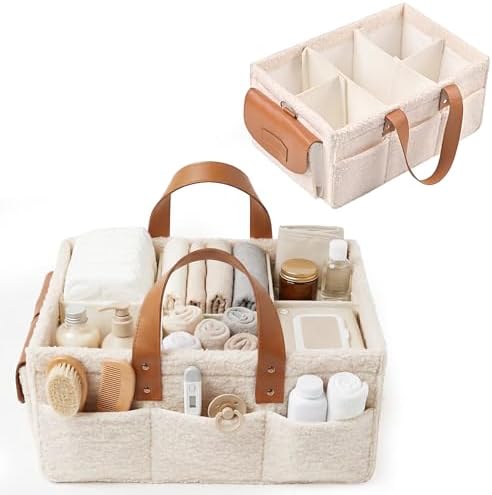 Baby Diaper Caddy Organizer by Unknown