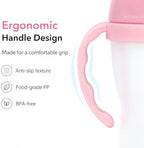 CHUBBIEE Baby Bottle Handles for Comotomo 5oz & 8oz, Ergonomic Non-Slip Grips - Image 7