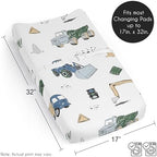Sweet Jojo Designs Baby Changing Pad Cover Sheet - Image 6