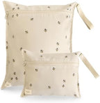mushie Water Resistant Wet Bags | Large & Small Reusable Storage Bag by mushie