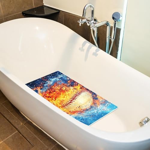 Non Slip Shower Mat Bathtub Mat 15.1x26.8 Inch, Quick Dry Bath Mat - Image 5
