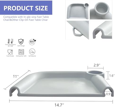 Silicone Baby Dining Tray Compatible - Image 2