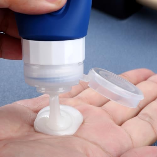 Mrsdry Travel Bottles for Toiletries, Tsa Approved 2oz Travel size Bottles - Image 4