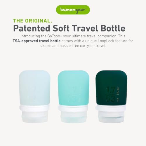 humangear GoToob+ 3-Pack, Spring Green/Mint/Forest - Image 2