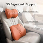 Universal Memory Foam Car Headrest Neck Pillow Ergonomic Auto Neck Cushion - Image 3