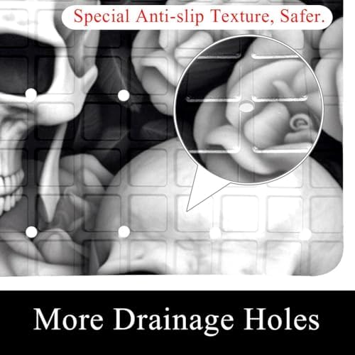 Bathtub Mat Non Slip 26.8x15.1In, Bathroom Decor PVC Shower Mats - Image 2