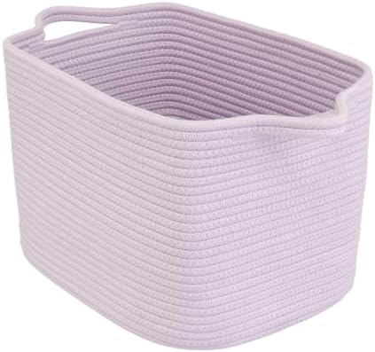 XUANGUO Woven Cotton Rope Storage Basket by XUANGUO