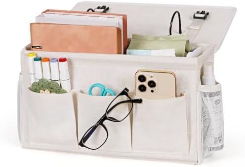 Bedside Caddy Storage Organizer by Loghot