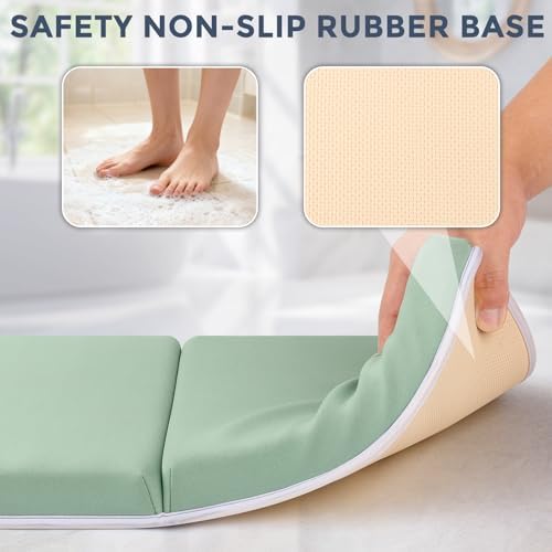 Bath Kneeler and Elbow Rest Pad Set, 1.5” Thick Bathtub Kneeling Mat - Image 5