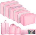 Packing Cubes for Travel 10 Set Luggage Organizer Bags by YEEYAA