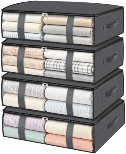 StorageRight Under Bed Storage Bags, 4 Pack by StorageRight