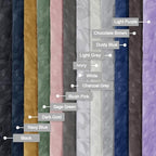 Lecloud Leia Black Sheer Curtains 96 Inches Long 2 Panels, Airy Leaf Jacquard - Image 6