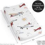 Sweet Jojo Designs Baby Changing Pad Cover Sheet - Image 6
