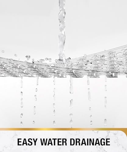 HITSLAM Shower Mat Non Slip, Square Bath Tub Mat - Image 4