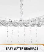 HITSLAM Shower Mat Anti Slip, Square Bath Mat - Image 4