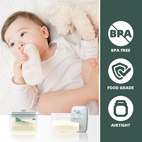 Formula Container, 1700ml Airtight Pop-Top Milk Powder Canister - Image 3