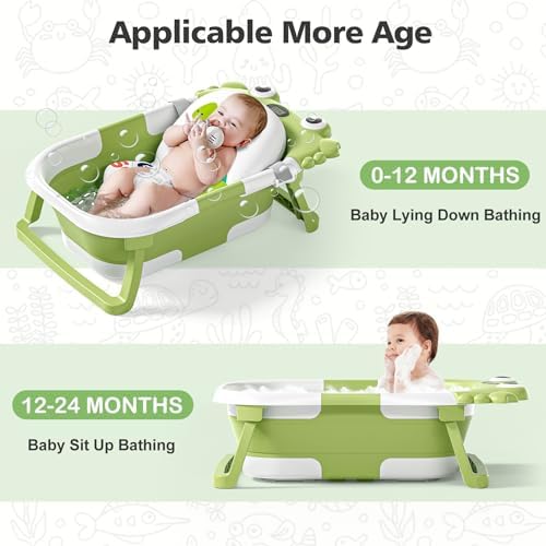 Collapsible Baby Bathtub for Newborns - Image 3