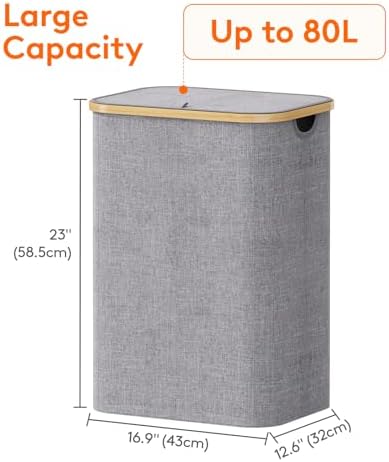 Lifewit 80L Large Laundry Basket - Image 4