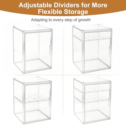 ERTIUANIO Baby Bottle Organizer – 3 Tier Acrylic Bottle Storage Organizer - Image 7