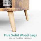8-Cube Bookshelf 2 Tier Retro Bookcase - Image 6