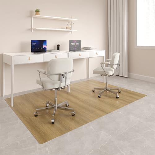 Wrinkle-Free 50"x 72" Office Chair Mat by Unknown