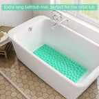Non-Slip Bathtub Mat OTHWAY Soft Rubber Bathroom Bathmat - Image 6