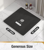 HITSLAM Square Shower Mat, 32 x 32 Inch Non Slip Bath Mat - Image 2