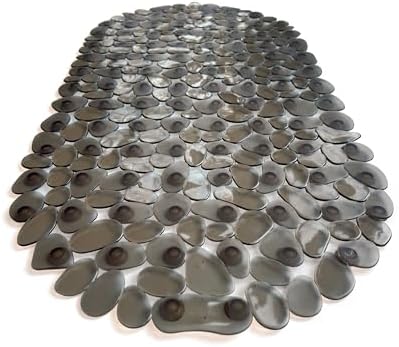 “Pebbles” Non-Slip Bathtub & Shower Mat 27”x14” Oval - Image 3