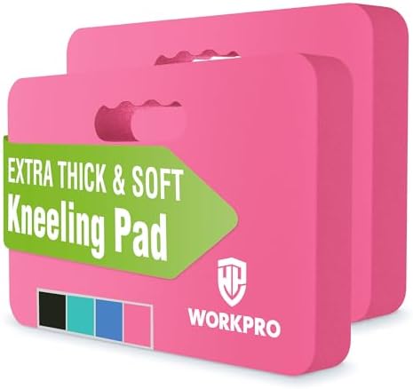WORKPRO Extra Thick Kneeling Pad, Soft NBR Foam Cushioning by WORKPRO