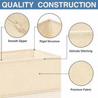 Criusia Drawer Organizer Clothes 12 Pack, Dresser Organizer - Image 5