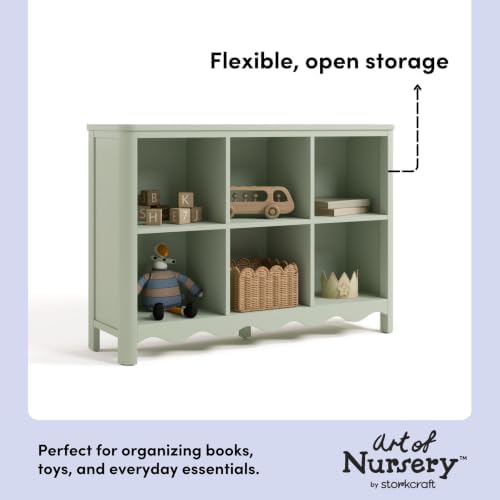 Storkcraft Casablanca 6 Cube Organizer Bookcase - Image 5
