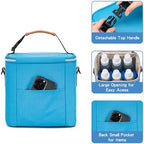 Breastmilk Cooler Bag with Ice Pack Fits 6 Baby Bottles Up to 9 Ounce, Baby - Image 3