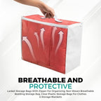 VitalUp Clear Plastic Storage Bags, Durable Zippered Storage Bags - Image 6