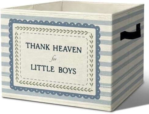 Boys Nursery Motivational Storage Bins Box by Unknown