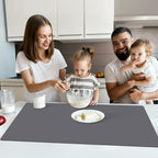 Extra Large Silicone Mat for Kitchen Counter, 31.5x16.9 Inch Heat Resistant Mat - Image 3