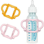 Aolso Silicone Baby Bottle Handles, Easy Grip Handles to Hold Baby Bottle by Aolso