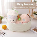 JMvicyroam Small Woven Basket, Empty Gift Basket - Image 5