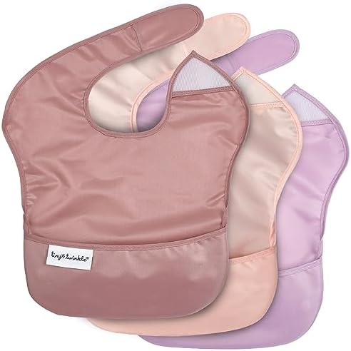 Tiny Twinkle Mess-Proof Baby Bibs by TinyTwinkle