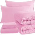 NTBAY Twin Microfiber Bed in a Bag, Comforter Set by NTBAY