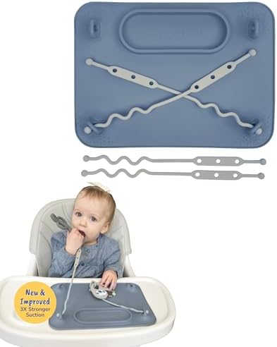Busy Baby Silicone Mat NEW Suction Cups Self Feeding by BusyBaby