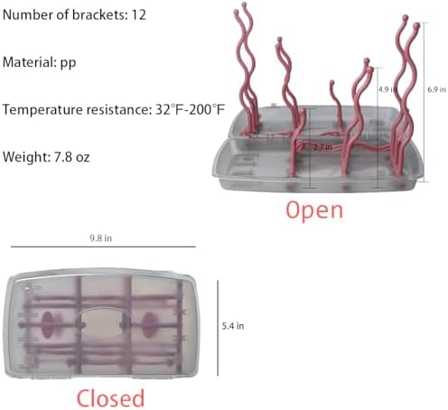 Collapsible Baby Bottle Drying Rack, Bottle Dryer Holder - Image 3