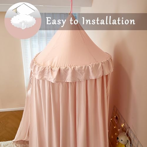 Princess Decor Canopy for Kids Bed, Soft and Durable Bed Canopy for Girls Room - Image 5