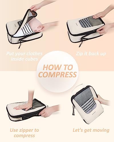 BAGSMART Compression Packing Cubes - Image 5