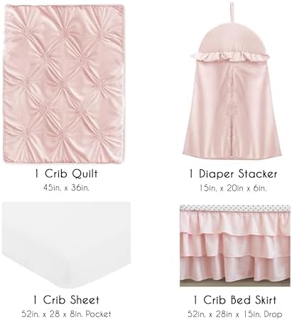 Sweet Jojo Designs 4-Piece Baby Crib Bedding Set - Image 2
