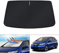 KUST Windshield Sun Shade for Honda Fit 2007-2024 Accessories Sunshade Foldable by KUST