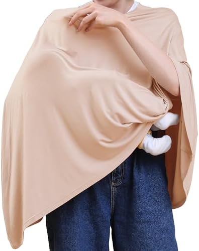 Seejoy Nursing Cover for Breastfeeding, 360°Full Coverage Nursing Poncho by Unknown