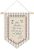 Nursery Decor, Baby Shower Gifts, How Blessed Life Pennants Banner by Unknown