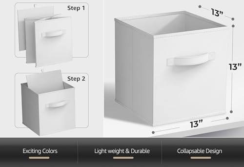 Sorbus Fabric Storage Cubes - Image 2