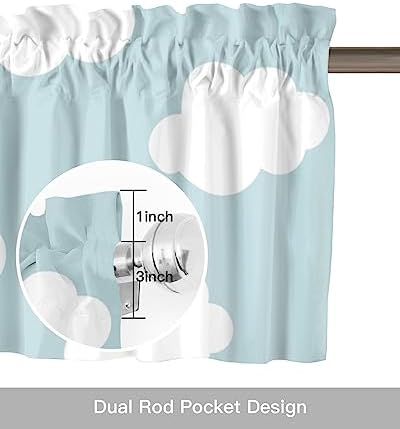 Vandarllin Kids Kitchen Curtains Valances - Image 6